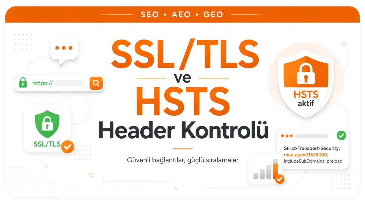 SSL/TLS ve HSTS Header Kontrolü