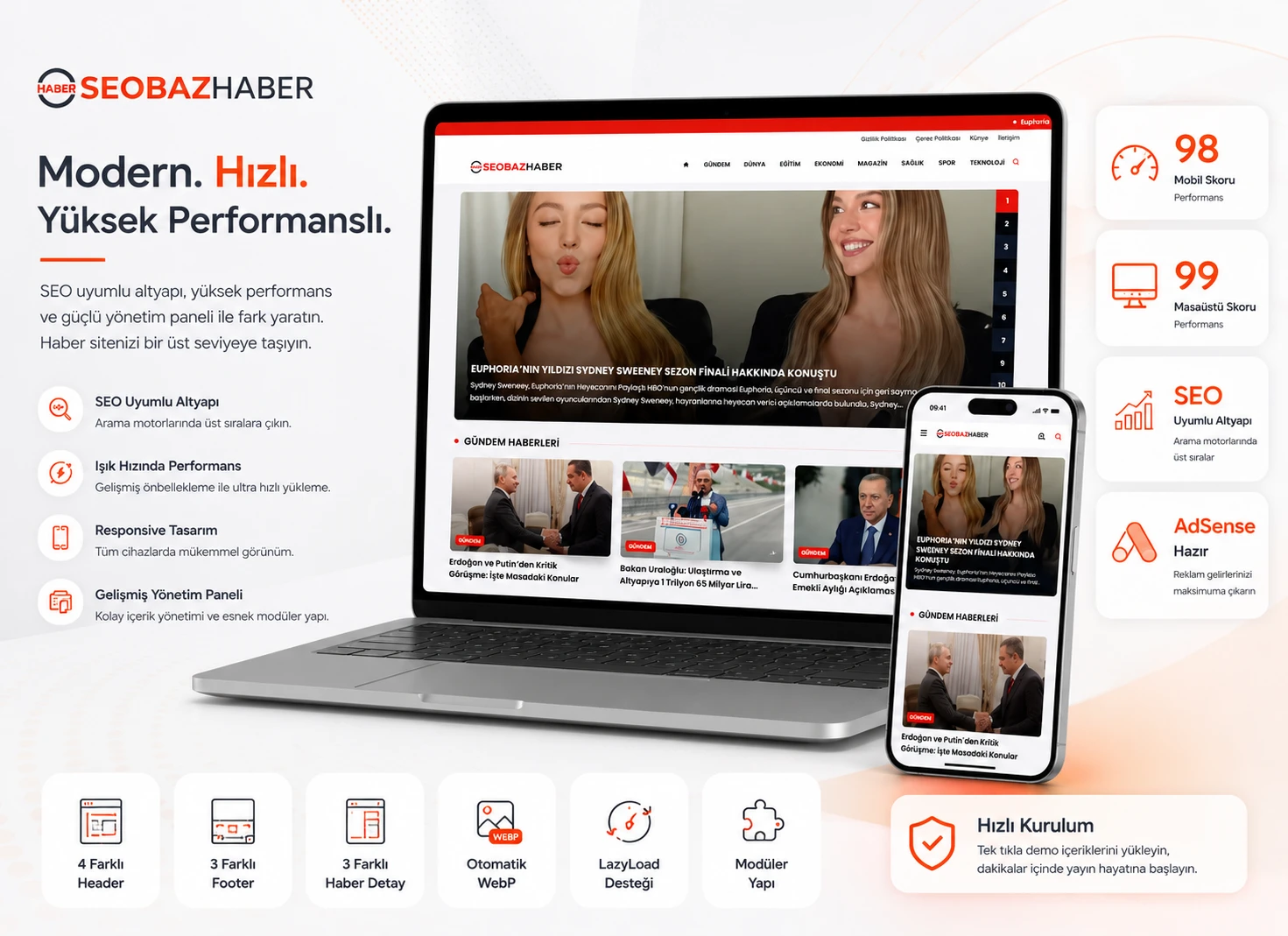 WordPress Haber Teması